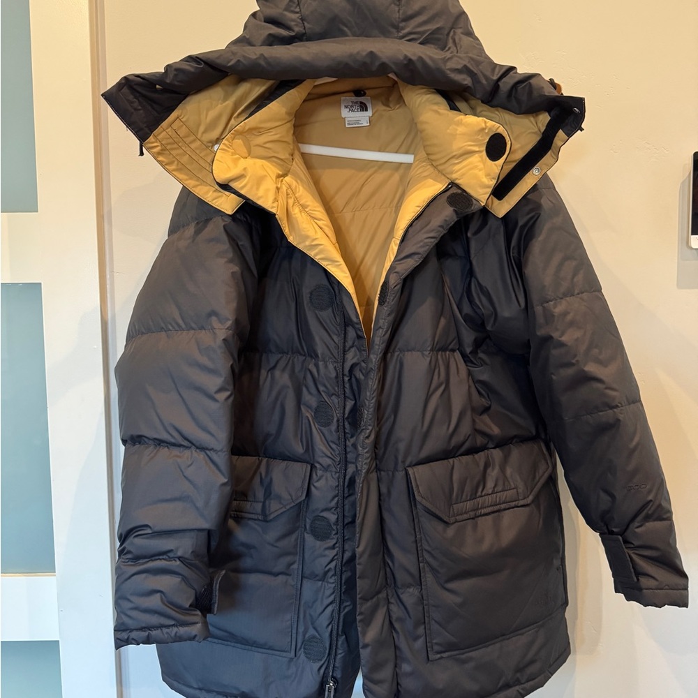 The North Face Tan Puffer Jacket